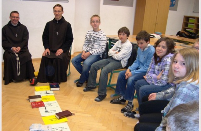 Foto vom Album Besuch in der Hauptschule und Thema "Sucht-Sehnsucht"