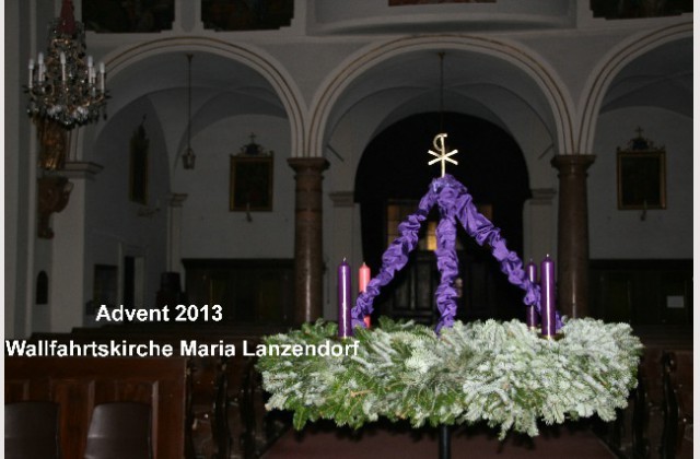 Foto vom Album Adventkranzsegnung und Marialanzendorfer Adventmarkt 2013