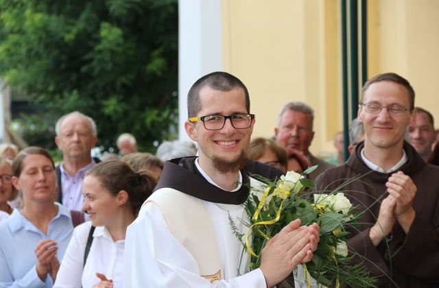 Foto vom Album Empfang von Neupriester Br. Niklas in Strass i. d. Stmk.