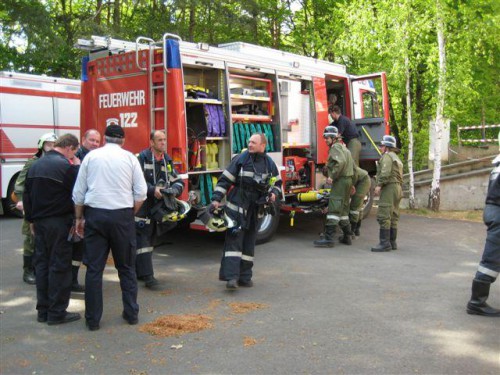 Vorschaubild 9 vom Album Feuerwehr- und Bergebereitschaftsübung am 19. 4. 2009