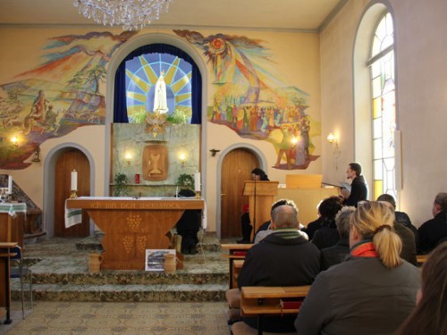 Vorschaubild 15 vom Album Einkehrtag in der Fatimakapelle mit P. Čuš Ciril und Gemeinschaft